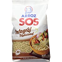 Los mejores  - Arroz SOS - Arroz Integral SOS 1 Kg - [pack de 4]
